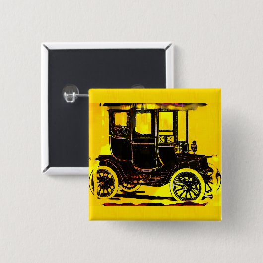 アンティーク車 缶バッジ (正面&裏面)