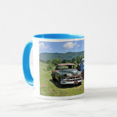 アンティーク車 – Mag マグカップ (正面左)