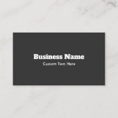 アンティーク農場トラクタ 名刺 (裏面)