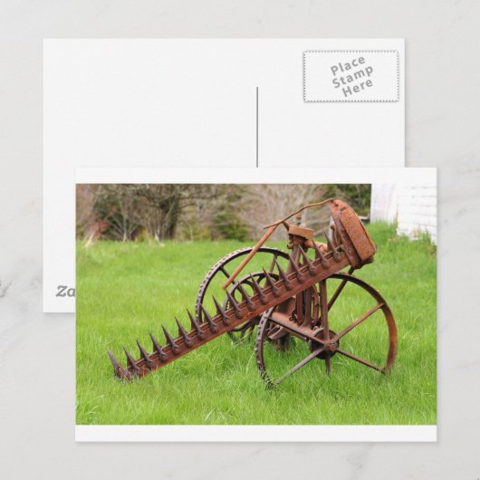 アンティーク農場設備 ポストカード (正面/裏面)