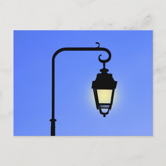 アンティーク通り灯 ポストカード (正面)