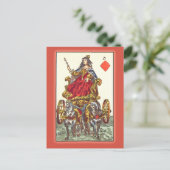 アンティーク遊のカード17世紀 ポストカード (スタンド正面)