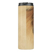 アンティーク野球選手のピッチャーの巻き上げ タンブラー (裏面)