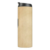 アンティーク野球選手のピッチャーの巻き上げ タンブラー (回転右)