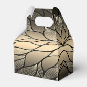 アンティーク金ゴールドクリエイティブ離れパターン フェイバーボックス (裏面サイド)