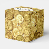 アンティーク金ゴールドコイン フェイバーボックス (裏面サイド)