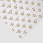 アンティーク金ゴールドハニービーティッシュペーパー 薄葉紙 (詳細)