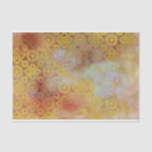 アンティーク金ゴールドモ動揺してロッコパターンの切り離し 薄葉紙 (正面)