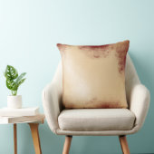 アンティーク金ゴールドレッドブラウンヴィンテージデコール クッション (椅子)