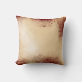 アンティーク金ゴールドレッドブラウンヴィンテージデコール クッション