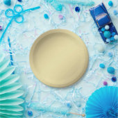 アンティーク金ゴールド ペーパープレート (パーティー)