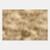 アンティーク金ゴールド ラッピングペーパーシート (正面3)