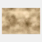 アンティーク金ゴールド ラッピングペーパーシート (正面2)