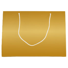 アンティーク金属金ゴールド ラージペーパーバッグ