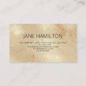 アンティーク金箔名刺 名刺 (裏面)