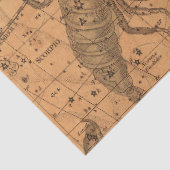 アンティーク銀河系マップシリーズデザイン12 薄葉紙 (詳細)