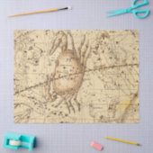 アンティーク銀河系マップシリーズデザイン4 薄葉紙 (クラフト)