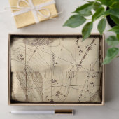 アンティーク銀河系マップシリーズデザイン8 薄葉紙 (ギフト)