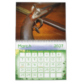 アンティーク銃の写真カレンダー2021 カレンダー (3月 2027)