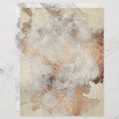 アンティーク銅花崗岩スクラップブック紙 (正面/裏面)