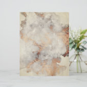 アンティーク銅花崗岩スクラップブック紙 (スタンド正面)