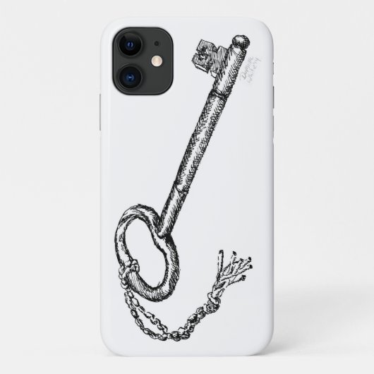 アンティーク鍵の電話ケース Case-Mate iPhoneケース (裏面)