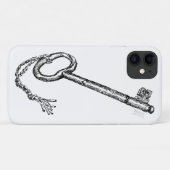 アンティーク鍵の電話ケース Case-Mate iPhoneケース (裏面(横))