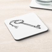 アンティーク鍵 コースター (左側)