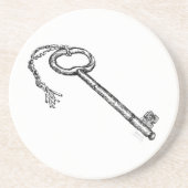 アンティーク鍵 コースター (正面)