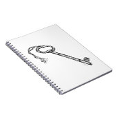 アンティーク鍵 ノートブック (右側)