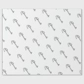 アンティーク鍵 ラッピングペーパー (フラット)