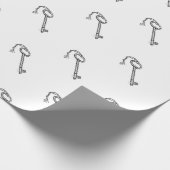 アンティーク鍵 ラッピングペーパー (角)