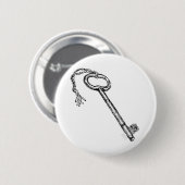 アンティーク鍵 缶バッジ (正面&裏面)