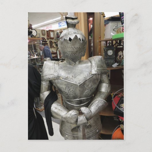 アンティーク鎧 ポストカード (正面)