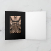 アンティーク階段抽象芸術カード カード (内部)