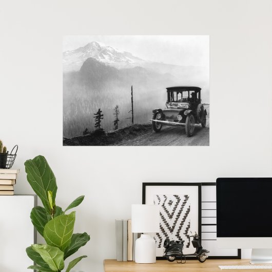 アンティーク電気自動車, 1919 ポスター (ホームオフィス)