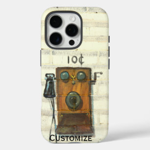 アンティーク電話ケース iPhone 16 PROケース