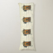 アンティーク電話体枕 ボディピロー (正面縦)