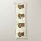 アンティーク電話体枕 ボディピロー (裏面 (縦))