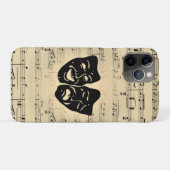 アンティーク音楽とシアターマスク Case-Mate iPhoneケース (裏面(横))