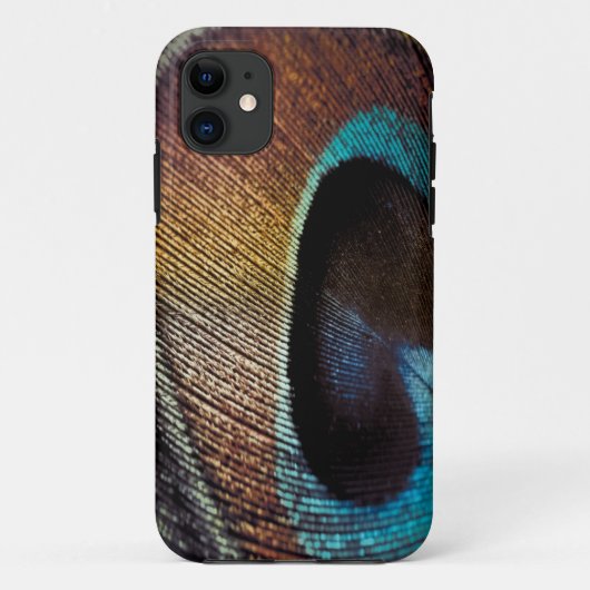 アンティーク風クジャクの羽根の目 Case-Mate iPhoneケース (裏面)