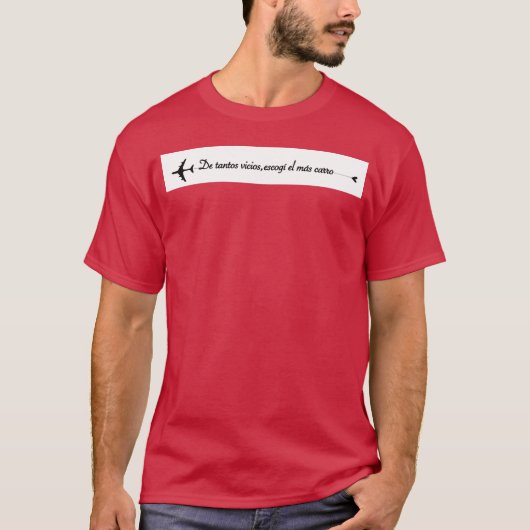 アンティーク飛行機の名言 少女 Tシャツ (正面)