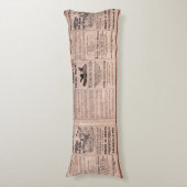 アンティーク食べ物を与えキャニスタ ボディピロー (正面縦)