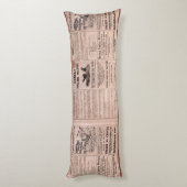 アンティーク食べ物を与えキャニスタ ボディピロー (裏面 (縦))