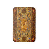 アンティーク飾イタリアン形石模様 バスマット (正面縦)