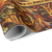 アンティーク飾イタリアン形石模様 ラッピングペーパー (ロールコーナー)