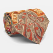 アンティーク飾フランスの花模様 ネクタイ (ロール)