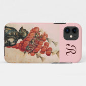 アンティーク騎士ヘルメット,ドラゴンと赤い羽 Case-Mate iPhoneケース (裏面(横))