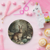 アンティーク魅力的ハレインラッシュフォレストホテル ペーパープレート (パーティー)