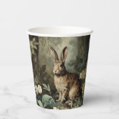 アンティーク魅力的ハレインラッシュフォレストホテル 紙コップ (裏面)